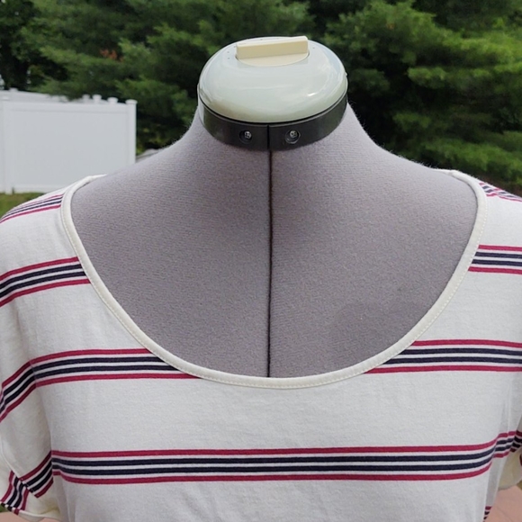 L.L. Bean Signature Women’s Stripe T-Shirt, Sz M - Picture 4 of 9
